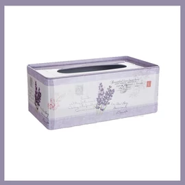 Papírzsebkendő tartó LAVENDER 24cm 63918110