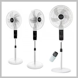 ADLER álló ventilátor LCD kijelző távirányító 134 cm AD7328