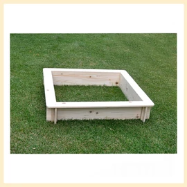 Homokozó fából 100x100x20cm 012192