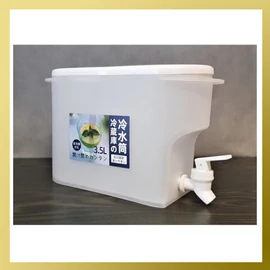 Italtartály a hűtőhöz csappal, 3,5L EKW00055