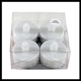 Elektromos led hidegfehér teamécses/4db 32795h