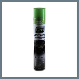 Q11 Műszerfalápoló & tisztító habspray, elegáns fekete illat, matt hatás, 750 ml 14608