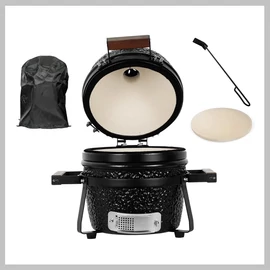 Kamado SE Premium Line Grillező 32cm matt fekete - készlet 16702