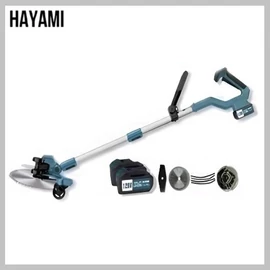  HAYAMI 128V Akkumulátoros fűkasza többféle vágófejjel HA-1041 
