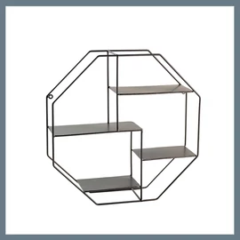 Fém polc 44 x 11 x 44,5 cm falra szerelhető 89564