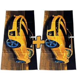 Strand törölköző 70 x 140 cm - Chevrolet Camaro mintás 1+1 AJÁNLAT 1164-2