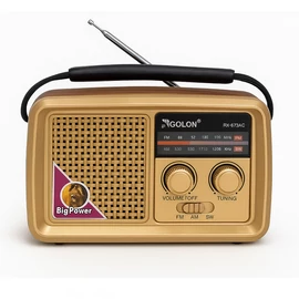 Golon akkus Bluetooth rádió RX-BT3500S
