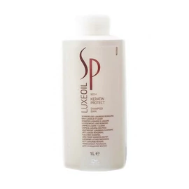 Wella Professionals SP Luxe Oil Keratin Protect Shampoo – Regeneráló sampon száraz és sérült hajra, 1000 ml 79858