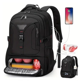 NUBILY 50 literes Szigetelt Laptop Hátizsák – USB - AG1484902
