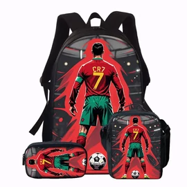 3 részes CR7  Hátizsák Szett – Hátizsák + Ebédtáska + Tolltartó NM643049