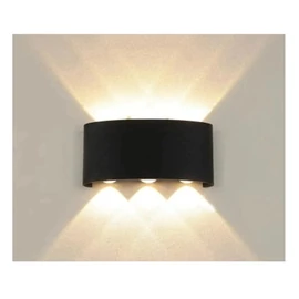 LED fali lámpa – Félköríves kialakítás, 3 LED fényforrással, IP65 014828