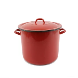 Zománcozott Fazék+Fedő 15 Literes 28cm 5999036007020