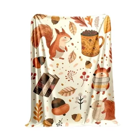 Őszi flanel takaró 130x150cm AD1525760