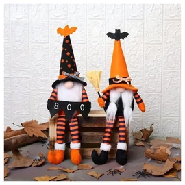 2 darabos Halloween Gnóm Dekoráció DC4091144