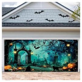 Halloween Garázsajtó Dekoráció HW4812028