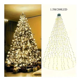 Karácsonyi LED háló fényfüzér – 1,5 m, 200 LED – CL380681