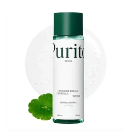 PURITO Wonder Releaf nyugtató és bőrgyógyító tonik Centella Asiatica kivonattal 60ml  8809563101009