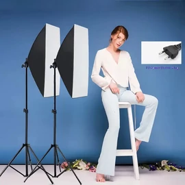 Professzionális softbox világítási készlet 200 cm WT3130761-200