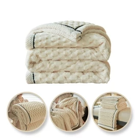 Puha takaró 180×200 cm — krém KOC16