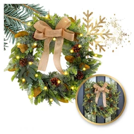 Karácsonyi ajtódísz XXL 45 cm WSN26