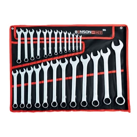 BENSON by BLACK villás–csillagkulcs készlet 6–36 mm – 25 részes 16015