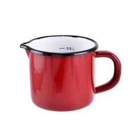Zománcozott csőrös kiöntő 0,6 L 14089