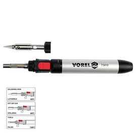 3 az 1-ben forrasztópisztoly, lánghegesztő és hőlégfúvó készlet TO-73410