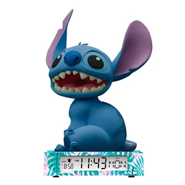 Disney Lilo &amp; Stitch – A csillagkutya 3D éjszakai lámpa és ébresztőóra EWA3055LAS