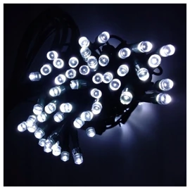 100 Ledes karácsonyi fényfüzér Hideg fehér LAMP01B