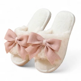 Meleg, masnis, bélelt papucs csúszásmentes talppal – 38-as méret PAN06R38