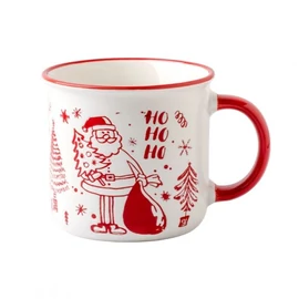 Karácsonyi kerámia bögre – 350 ml, díszdobozban KB14
