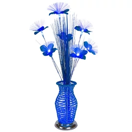 LED Világító díszváza - Kék BR-20212
