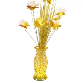 LED Világító díszváza - Arany színű BR-20213