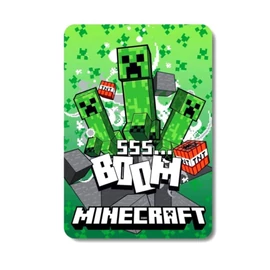 Minecraft mintás polár takaró 100x140cm MNC24-4354