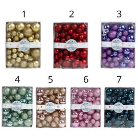 42 db karácsonyi díszgömb CH183843

