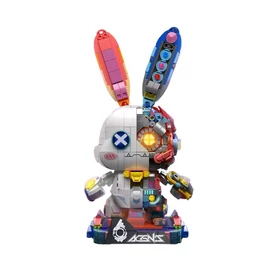 Mechanikus Nyúl Építőkocka Modell – 1377 db-os QA7042138