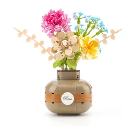 BALODY Mini Blocks – Vegyes Virágcsokor Váza Építőjáték (542 db-os) holm20054