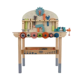Kruzzel Fa Szerszámos Munkapad (78 cm) – Barkácsműhely 26546