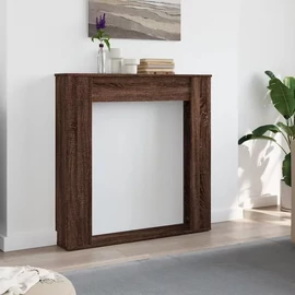 Barna tölgy kandallókeret 100×20×100cm YP6398650  