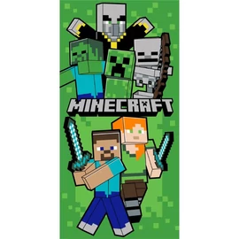 Minecraft Karakteres Strandtörölköző és Fürdőlepedő JFK039656