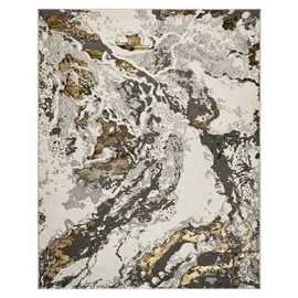 Sunset collection szőnyeg 200 x 290 cm - Fehér, szürke és arany B8441A-2