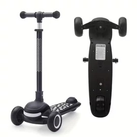 Fekete Háromkerekű Gyermek Roller KG5559595-F