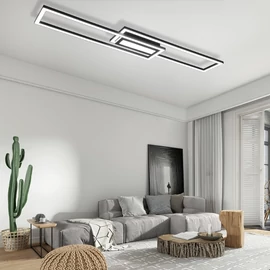 Modern LED mennyezeti lámpa 50W, 95 cm, távirányítóval 68MW65K698