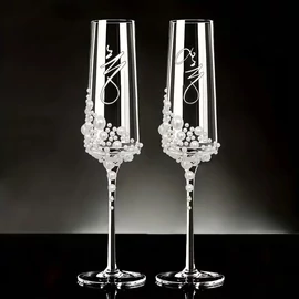 Mr & Mrs Esküvői Pezsgőspohár Szett – 2 db RW2935104