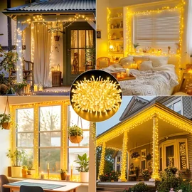 Kültéri hangulat LED fényfüzér 32M 300led melegfehér VM4342280-M32