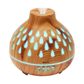 RUHHY Aroma diffúzor párásító 400 ml LED világítással 00026633