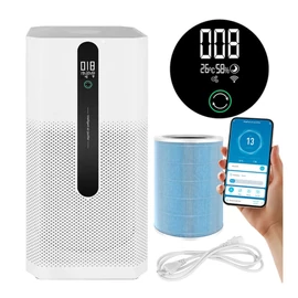 RUHHY Légtisztító ionizátorral WiFi CADR 370 m³/h 00026816