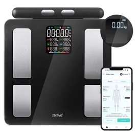 ZORTIVA Smart Premium analitikus fürdőszobamérleg Bluetooth 00026893