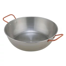 Paella füles serpenyő polírozott 40 cm 13417