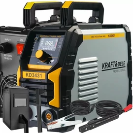 Kraft&Dele Inverteres hegesztő, MMA TigLift Pulse, 340A KD3431